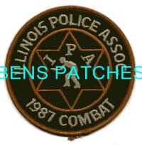 ILLINOIS,ILLINOIS POLICE ASSOCIATION 1987 COMBAT 1_wm